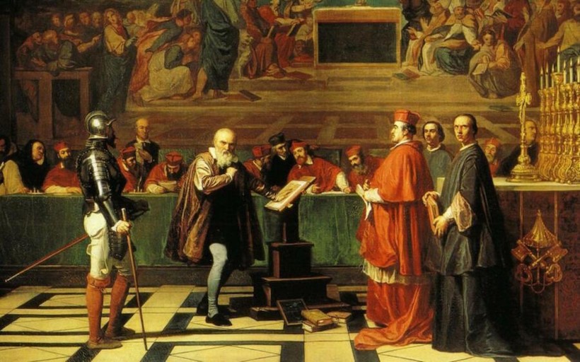 «Галилей перед судом инквизиции», 1847 год. Жозеф-Николя Робер-Флёри «Галилей перед судом инквизиции», 1847 год. Жозеф-Николя Робер-Флёри