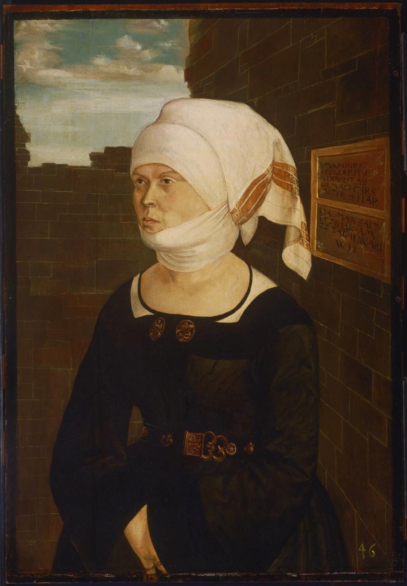 Портрет Маргариты Хюндертфюнд, 1626 год. Вольф Хубер