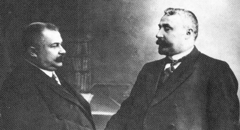 Начальник петербургской сыскной полиции В. Филиппов и А. Кошко Начальник петербургской сыскной полиции В. Филиппов и А. Кошко