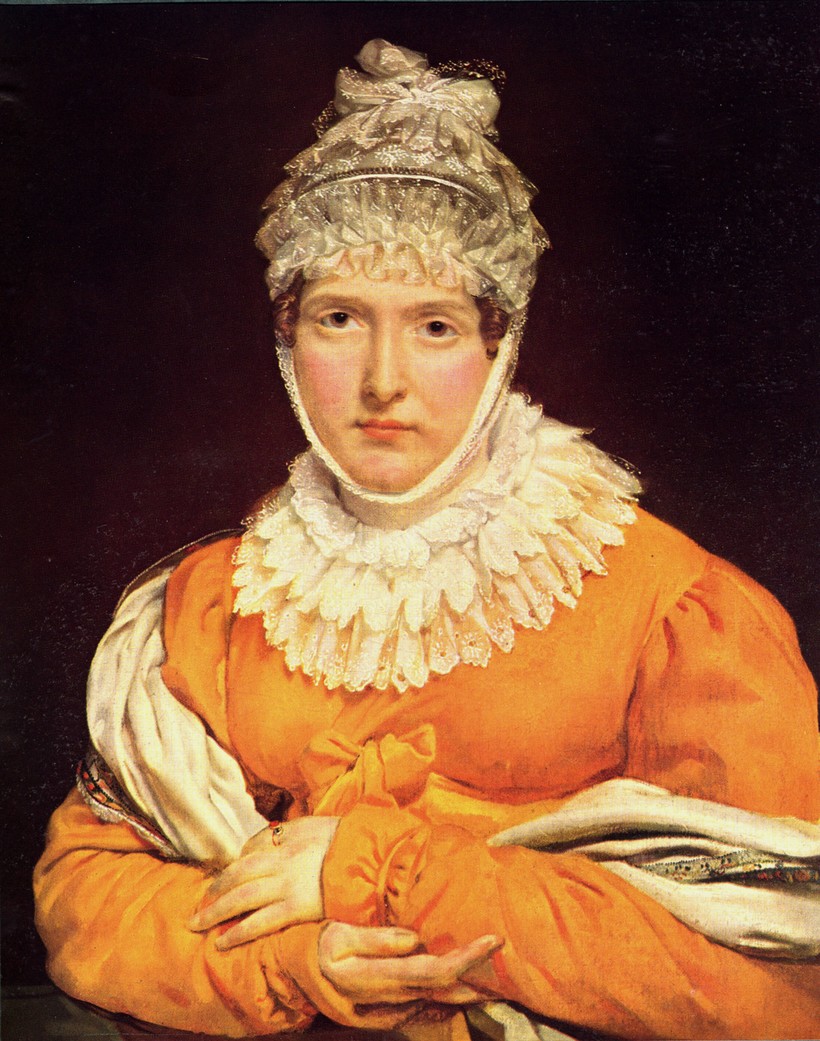 Портрет мадемуазель Рекамье, 1825 год. Антуан-Жан Гро
