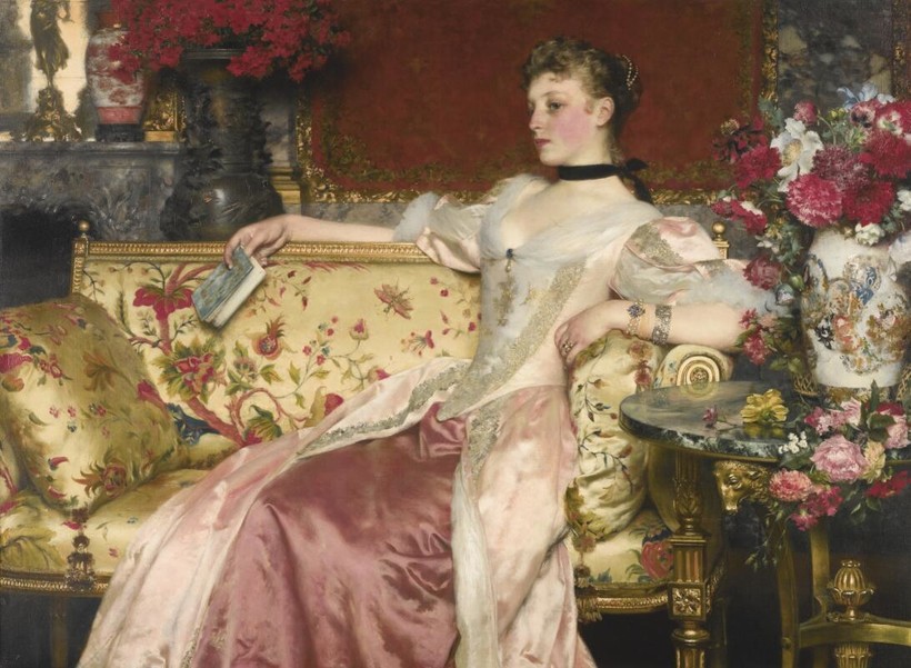 «Момент позирования», 1890 г. В. Чахурский «Момент позирования», 1890 г. В. Чахурский