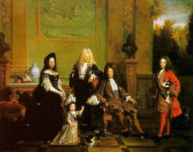 «Людовик XIV с семьей», 1710. Никола де Ларжильер «Людовик XIV с семьей», 1710. Никола де Ларжильер