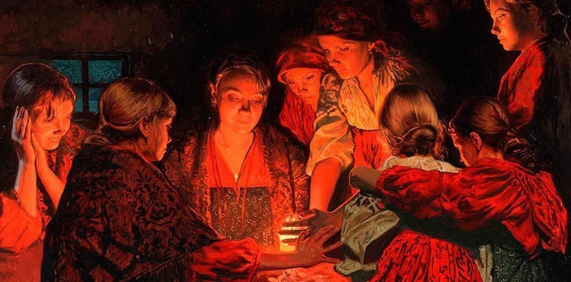Особой атрибутики для гадания мужчины-славяне не использовали, оставив свечи и зеркала для женских ритуалов Особой атрибутики для гадания мужчины-славяне не использовали, оставив свечи и зеркала для женских ритуалов