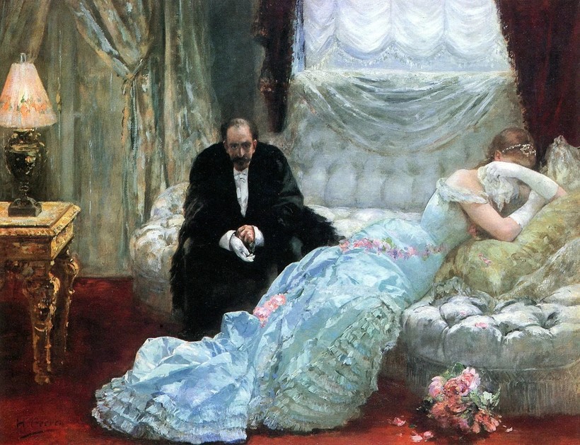 «Возвращение с бала», 1879 год. Анри Жерве «Возвращение с бала», 1879 год. Анри Жерве