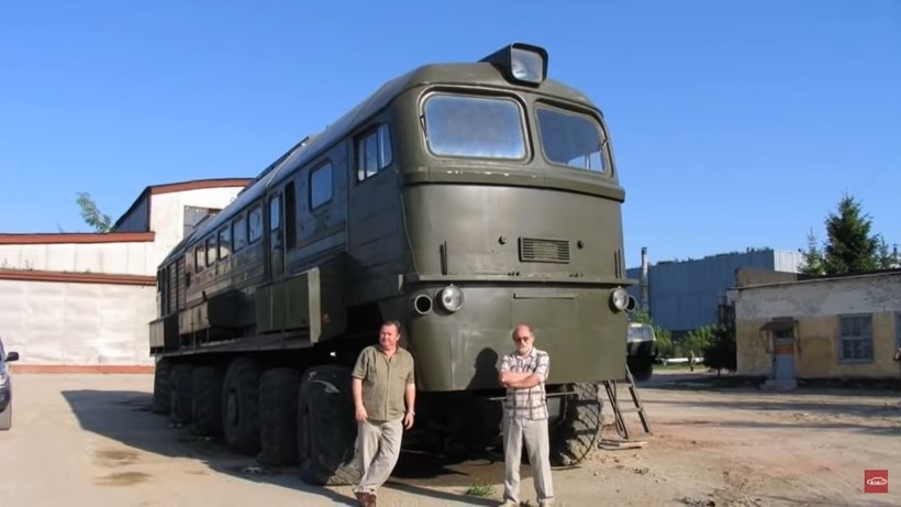 Блог - Видео: Гибрид поезда и автомобиля — уникальный проект СССР Видео: Гибрид поезда и автомобиля — уникальный проект СССР