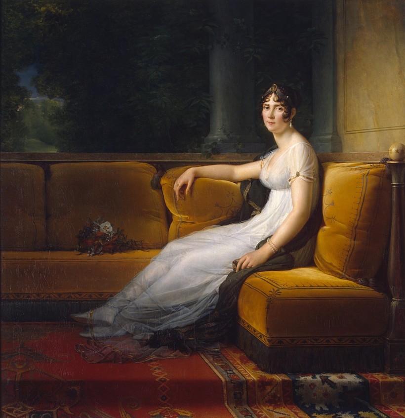 Портрет Жозефины, жены Наполеона, 1801 год. Франсуа-Паскаль-Симон Жерар Портрет Жозефины, жены Наполеона, 1801 год. Франсуа-Паскаль-Симон Жерар