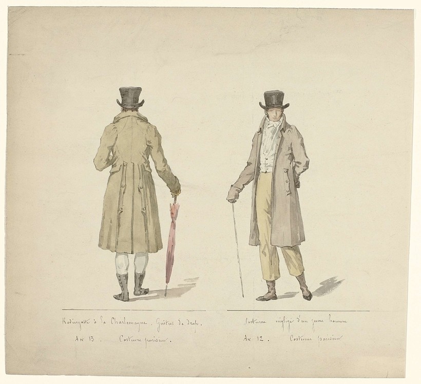 Эскиз гравюры для Journal des dames et des modes («Журнал дам и мод»). 1803–1804 годы Эскиз гравюры для Journal des dames et des modes («Журнал дам и мод»). 1803–1804 годы