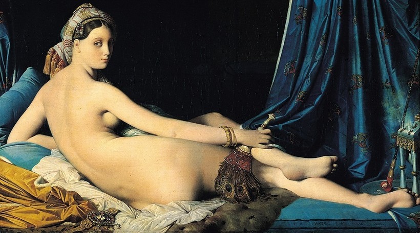 «Большая одалиска», 1814 г. «Большая одалиска», 1814 г.