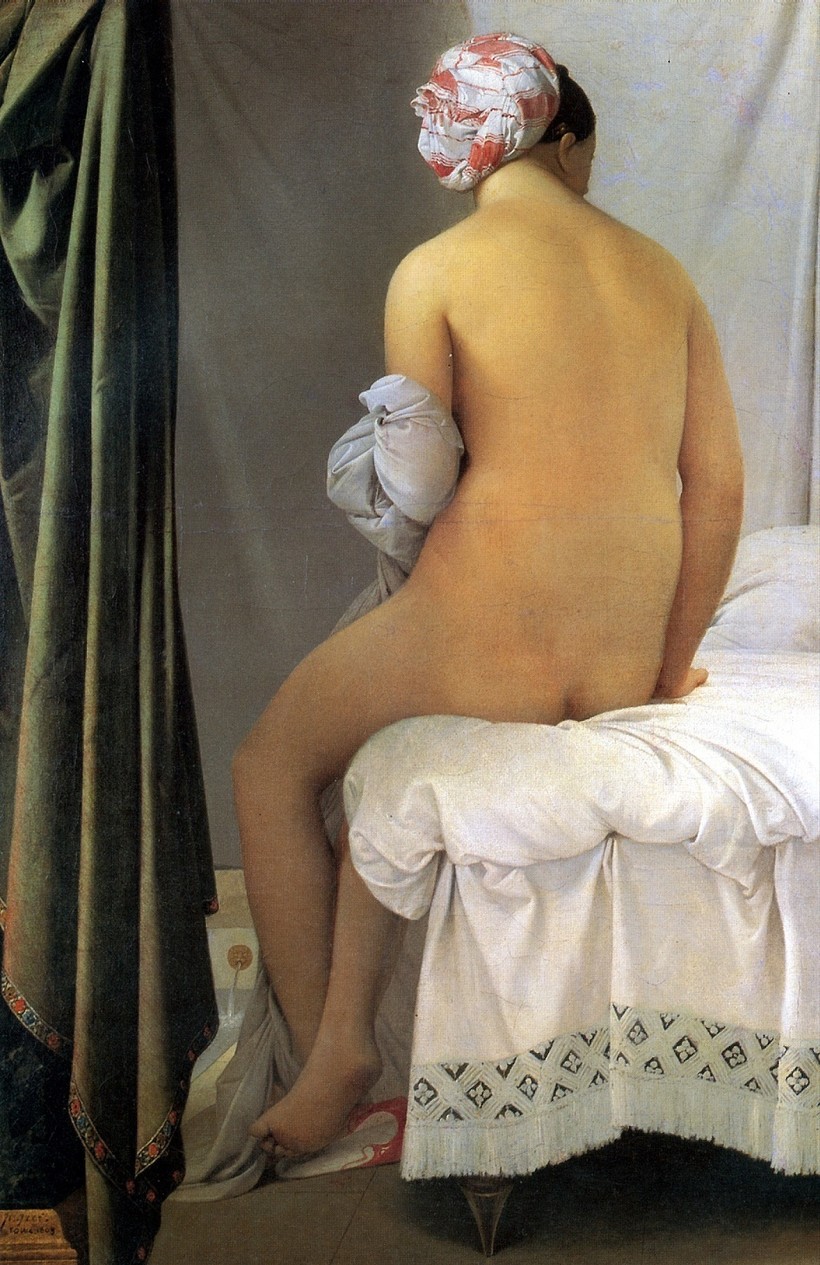 «Купальщица Вальпинсона», 1808 г. «Купальщица Вальпинсона», 1808 г.