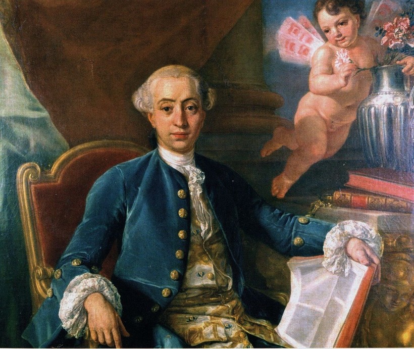 Портрет Джакомо Казановы, 1760 год. Антон Рафаэль Менгс Портрет Джакомо Казановы, 1760 год. Антон Рафаэль Менгс