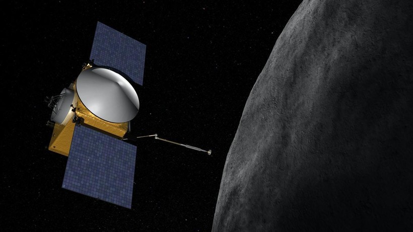 Модель приближения OSIRIS-REx к Бенну Модель приближения OSIRIS-REx к Бенну