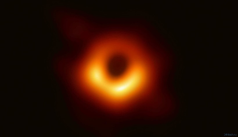 Так выглядит черная дыра на фото Так выглядит черная дыра на фото