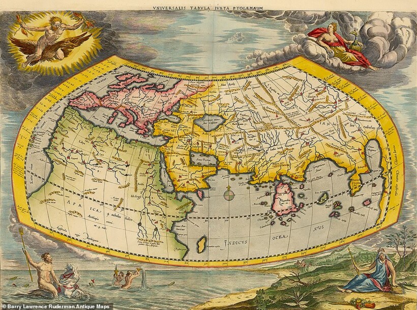 Блог - Где живут сказочные существа: 15 старинных карт, показывающих, как люди видели Землю Где живут сказочные существа: 15 старинных карт, показывающих, как люди видели Землю