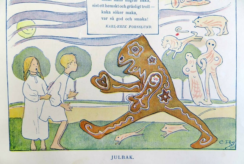 Еще один вариант пряничного человечка Еще один вариант пряничного человечка