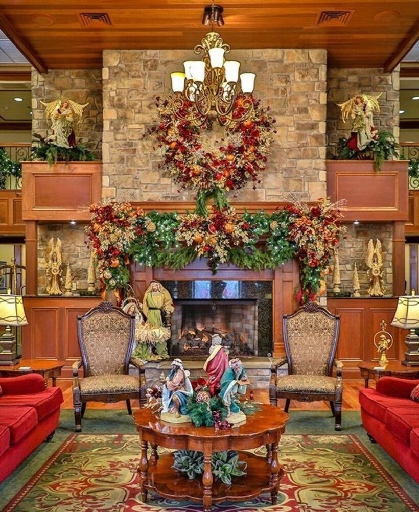 Так выглядит комната Санты Так выглядит комната Санты