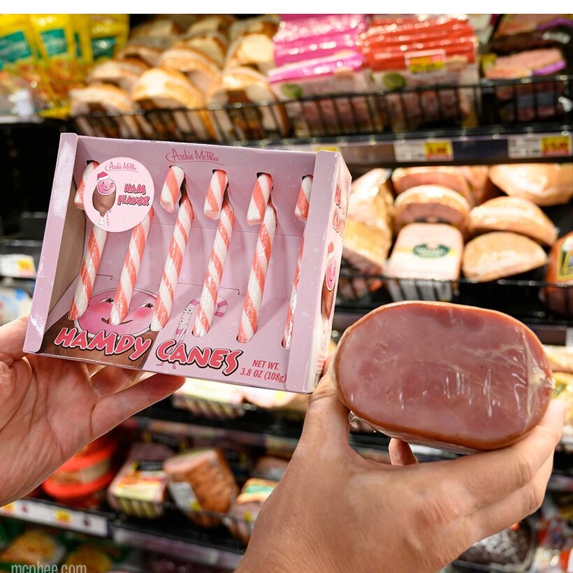 Пицца и еще 9 странных вкусов рождественских леденцов, которые не захочется пробовать