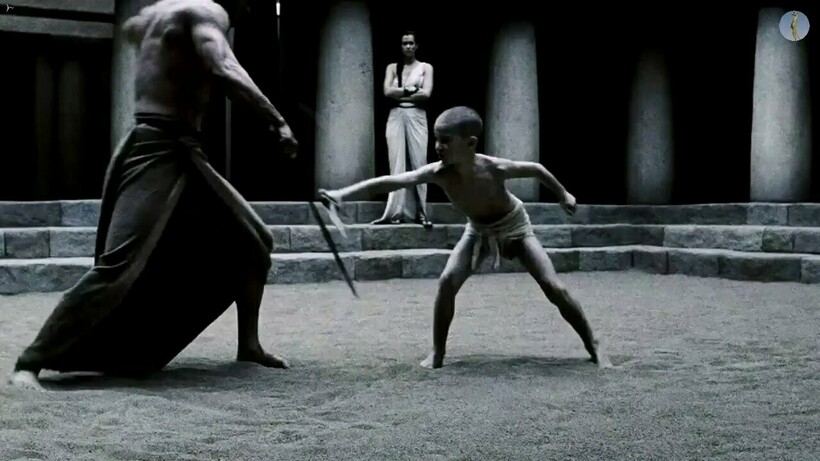 Кадр из фильма «300 спартанцев» 2006 года Кадр из фильма «300 спартанцев» 2006 года
