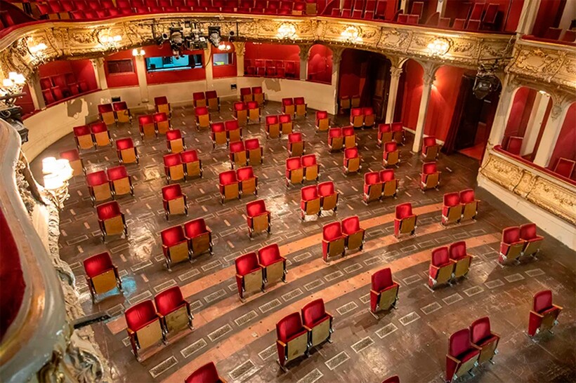 Берлинский театр во время пандемии Берлинский театр во время пандемии