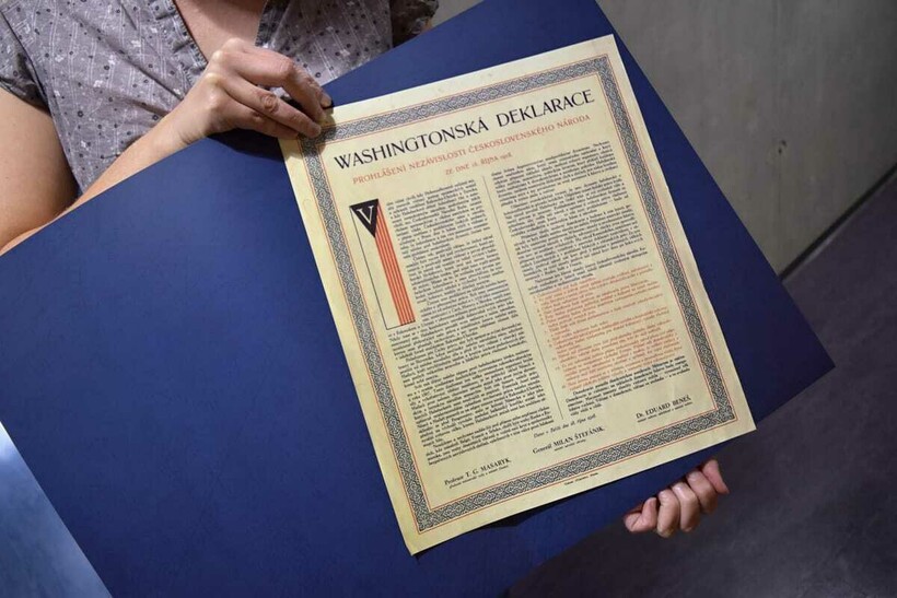 Декларация о независимости Чехословакии
