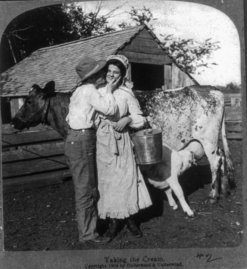 До появления кино: 18 стереокарточек XIX века, которые рассказывают об ухаживаниях