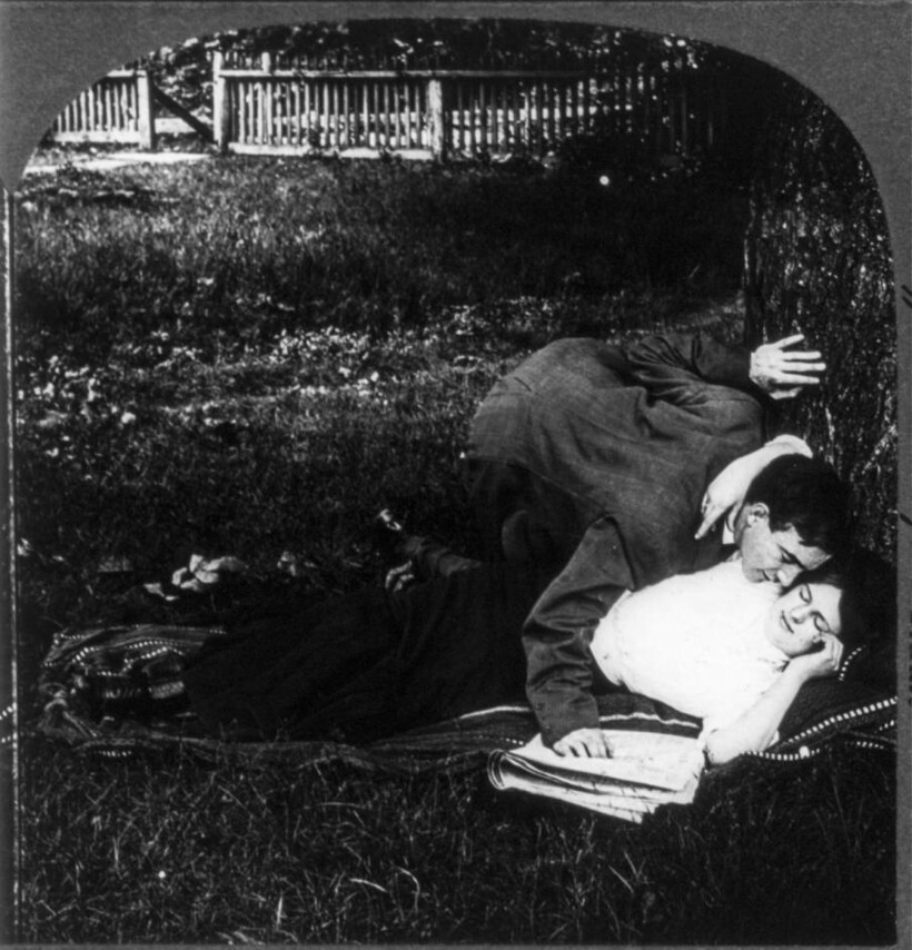 До появления кино: 18 стереокарточек XIX века, которые рассказывают об ухаживаниях