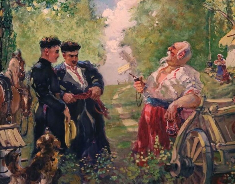 Тарас Бульба и его сыновья