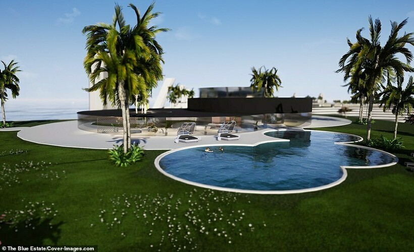 В некоторых домах предусмотрены бассейны