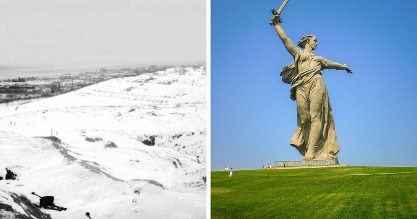 Блог - Как выглядели места до и после постройки на них известных сооружений: 9 фотосравнений Как выглядели места до и после постройки на них известных сооружений: 9 фотосравнений