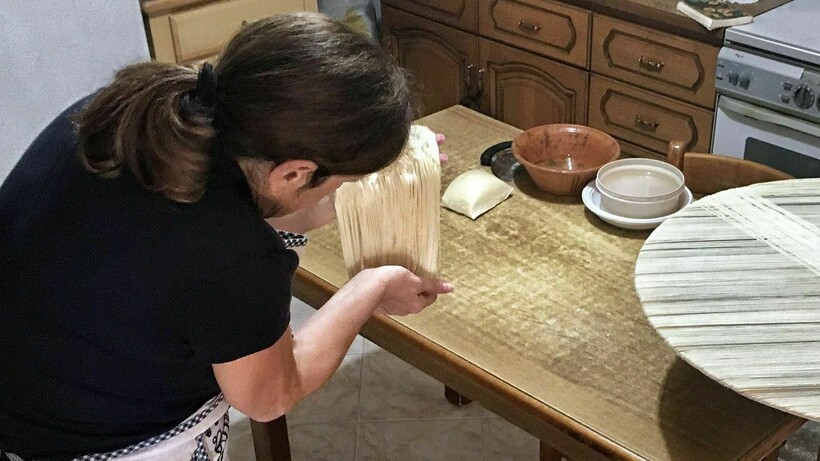 Только так можно получить настолько тонкую пасту