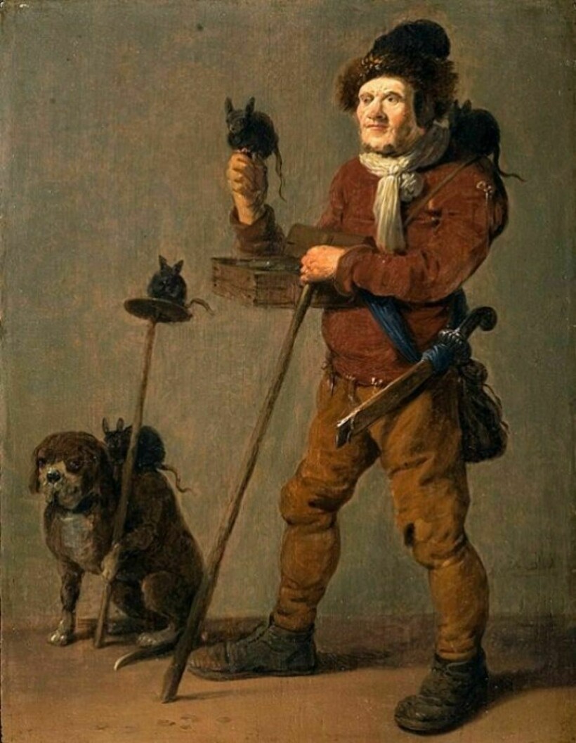 «Голландский крысолов», 1-я половина XVII века. Питер де Блот  «Голландский крысолов», 1-я половина XVII века. Питер де Блот