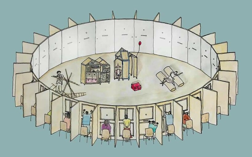 Такую сцену быстро и легко можно разобрать