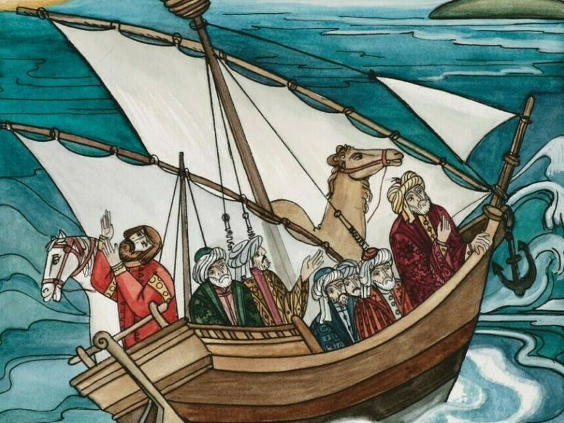 Иллюстрация к «Хождению за три моря»