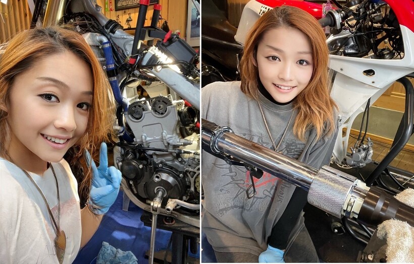 Наблюдать за девушкой, которая сможет отремонтировать свой байк, гораздо интереснее, чем за мужчиной
