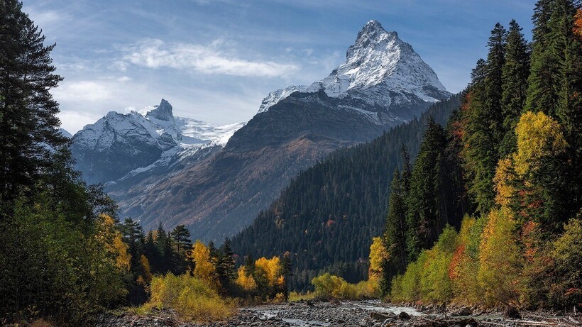 Горы Домбая