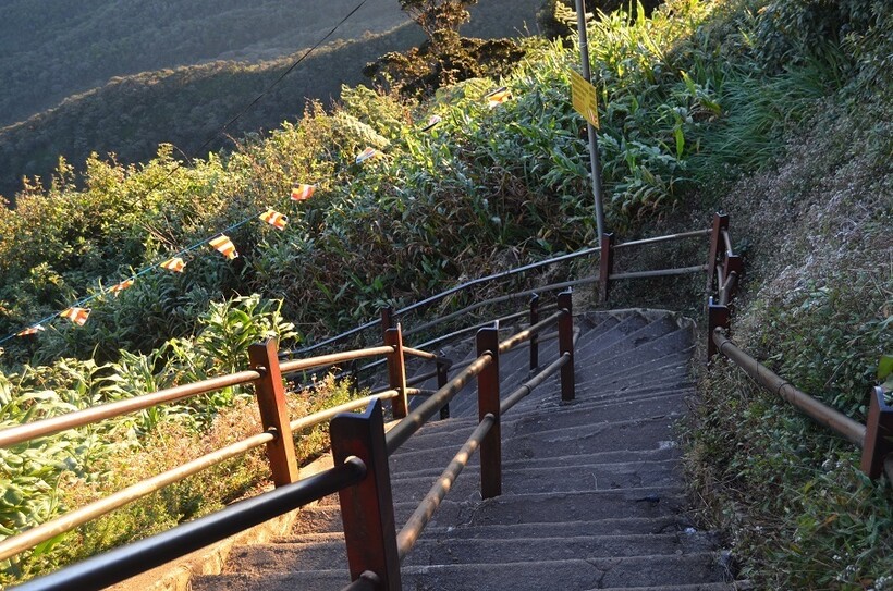 Тропа на гору пик Адама