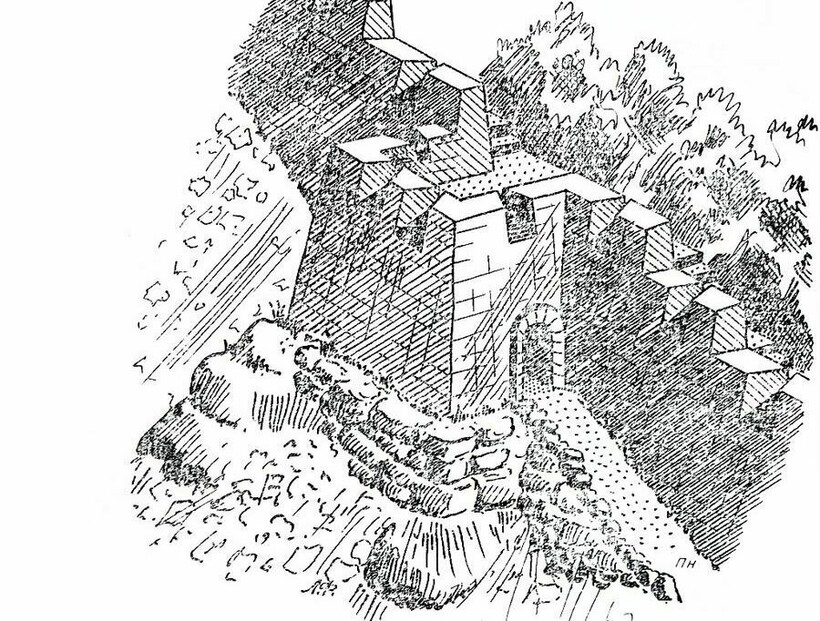 Реконструкция стены Лимена-Кале