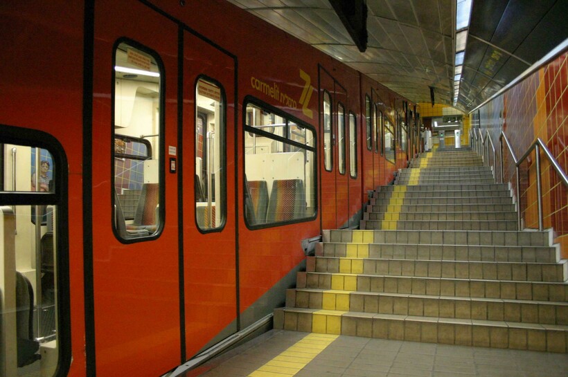 Фуникулер Кармелит в Хайфе