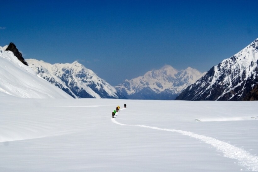 Переход к Хан-Тенгри