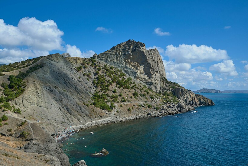 Гора Кода-Кая и тропа Голицына