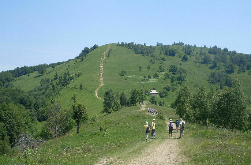 Восхождение на гору Маковица