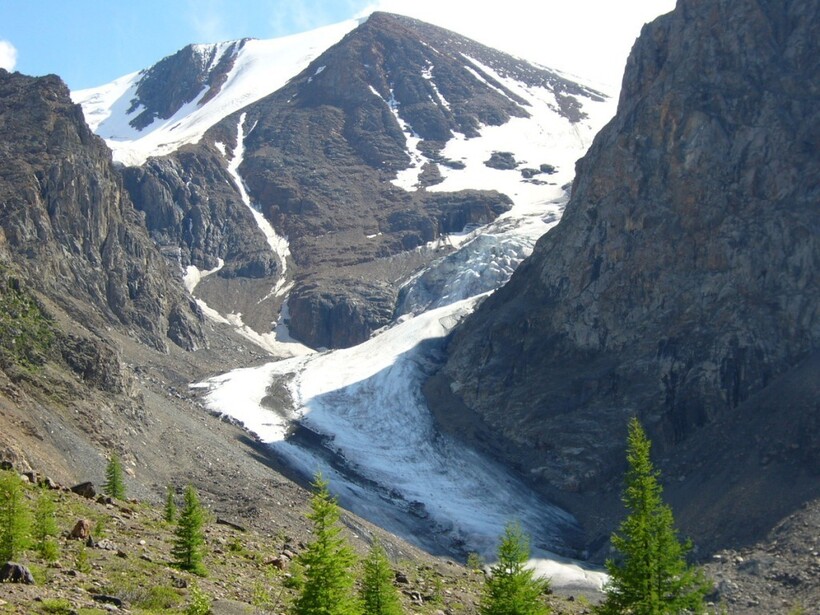 Рельеф горы