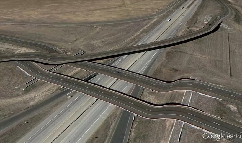 Блог - 15 фотографий из Google Earth, которые противоречат здравому смыслу 15 фотографий из Google Earth, которые противоречат здравому смыслу