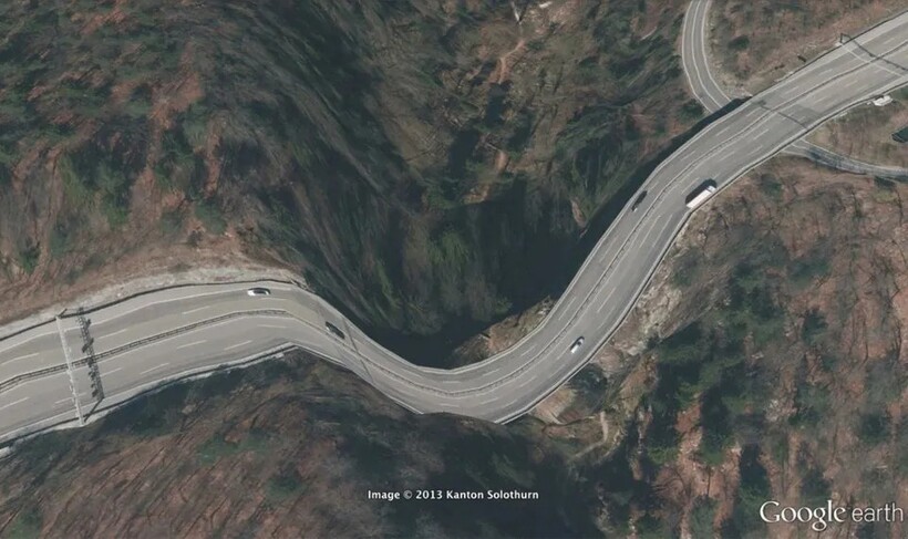 Блог - 15 фотографий из Google Earth, которые противоречат здравому смыслу 15 фотографий из Google Earth, которые противоречат здравому смыслу