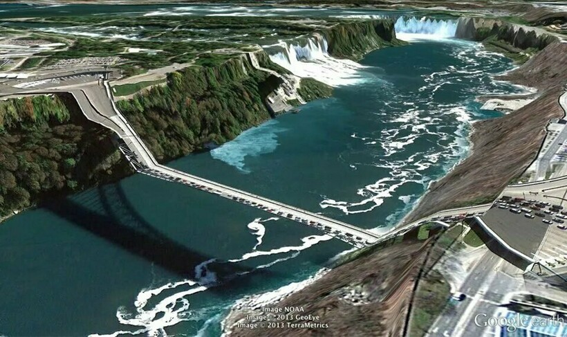 Блог - 15 фотографий из Google Earth, которые противоречат здравому смыслу 15 фотографий из Google Earth, которые противоречат здравому смыслу