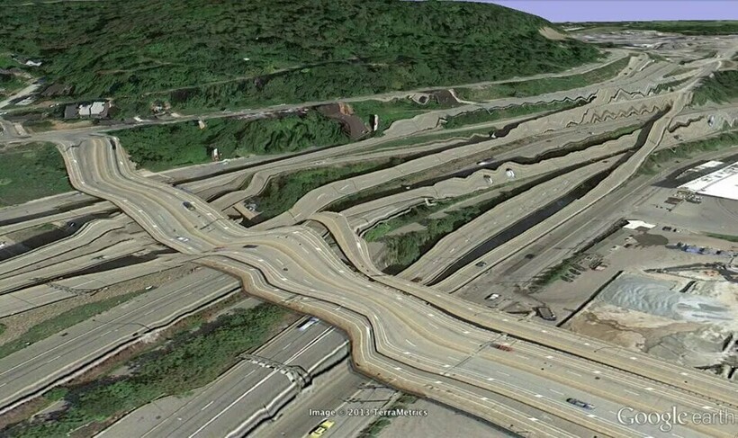 Блог - 15 фотографий из Google Earth, которые противоречат здравому смыслу 15 фотографий из Google Earth, которые противоречат здравому смыслу