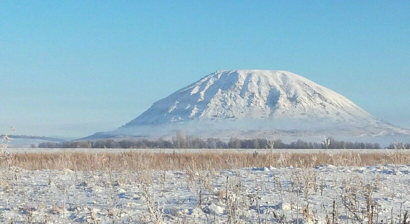 Куштау зимой