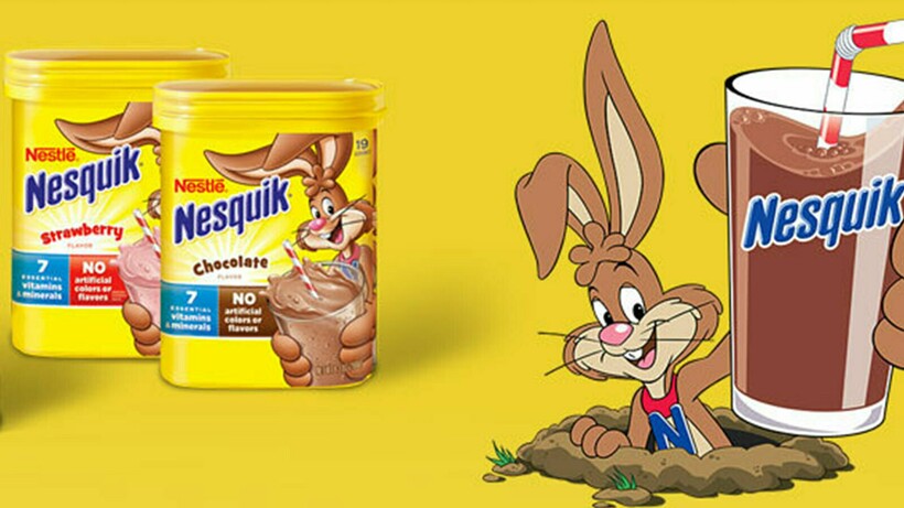 Упаковка Nesquik 2000 года