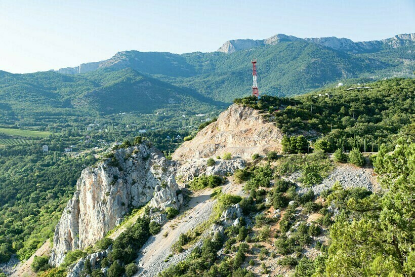 Вид с горы Кошка