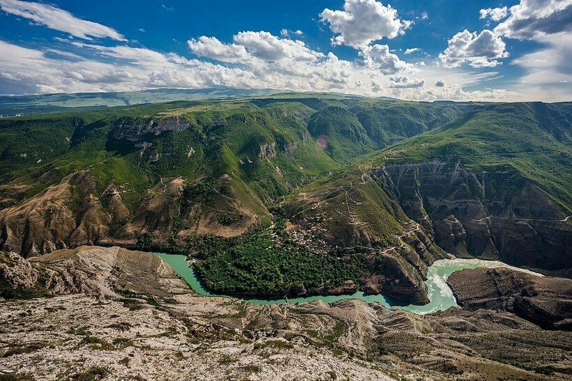 Сулакский каньон — самый глубокий каньон в Европе, Республика Дагестан Сулакский каньон — самый глубокий каньон в Европе, Республика Дагестан