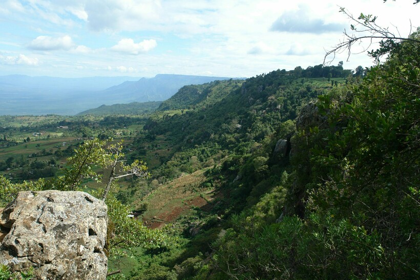 Окрестности городка Итен с населением 12 тысяч человек, где живут многие чемпионы по легкой атлетике